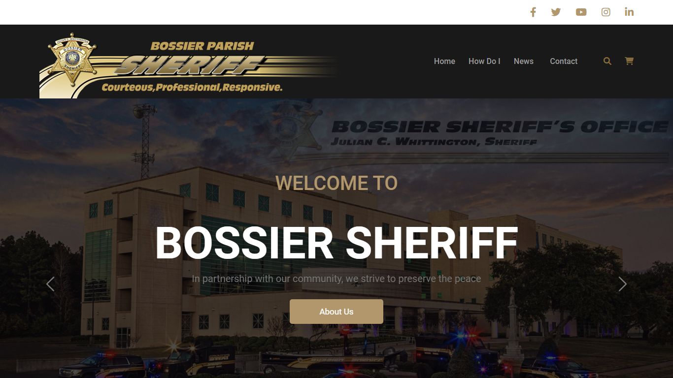 Bossier Sheriff : Inmate Search